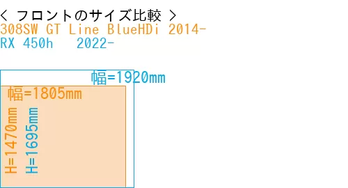 #308SW GT Line BlueHDi 2014- + RX 450h + 2022-
